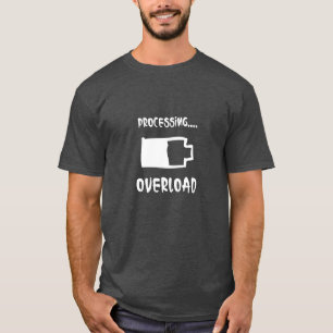Camiseta Processando… Sobrecarga