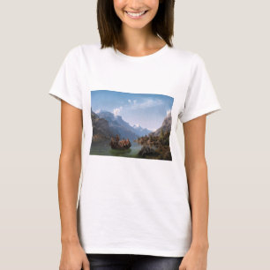 Camiseta Procissão Bridal sobre o Hardangerfjord