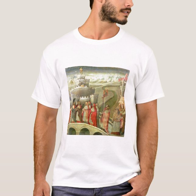 Camiseta Procissão de St Gregory ao St. Angelo de Castel (Frente)