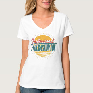 Camiseta Procrastinador Profissional - Cota Funny T-Sh