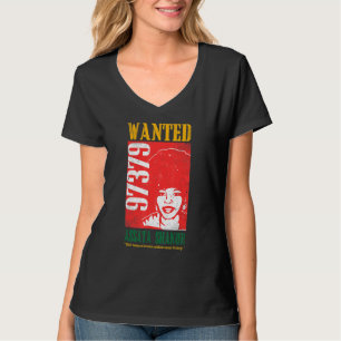 Camiseta Procurada Assata Inspiradora Mês da História Negra