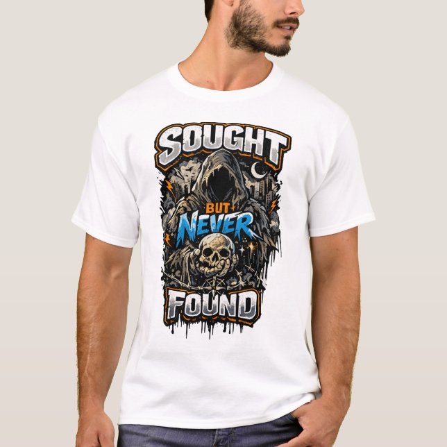 Camiseta Procurado Mas Nunca Encontrado (Frente)