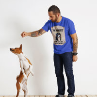 Procurado Por Comer Foto Personalizada De Cão De T