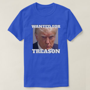 Camiseta Procurado por Trump de Traição