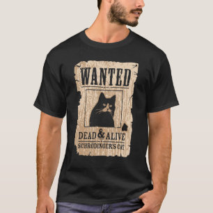 Camiseta Procurado Vivo e Morto Gato