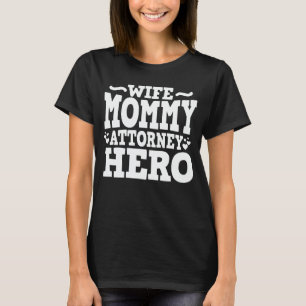 Camiseta Procurador de Mamães da Esposa Herr Mãe Dia de as