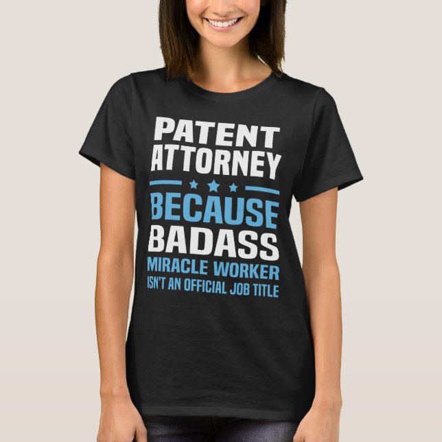 Camiseta Procurador de Patentes (Frente)