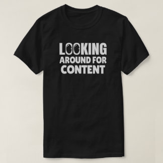 Camiseta Procurando conteúdo