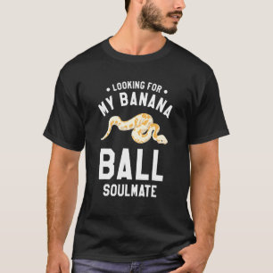 Camiseta Procurando Minha Alma Gêmea Bola Banana Python Py