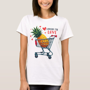 Camiseta Procurando por amor - Louça de Namorando de ananás