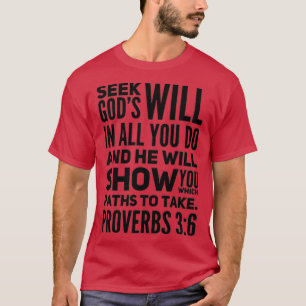 Camiseta Procurar deuses em tudo que você faz