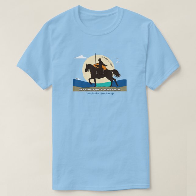Camiseta Procure a Linha de Prata (Frente do Design)