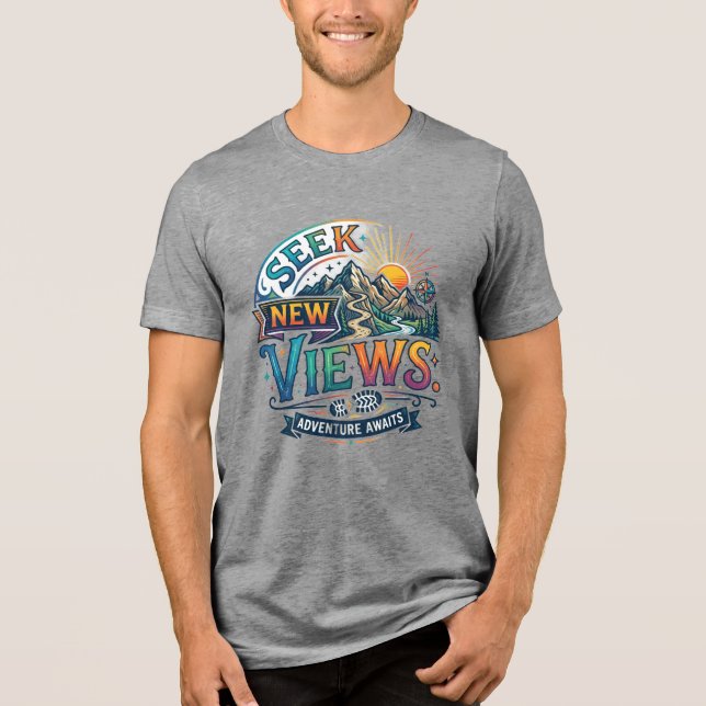 Camiseta Procure Novas Perspectivas – Aventura Ins (Frente)