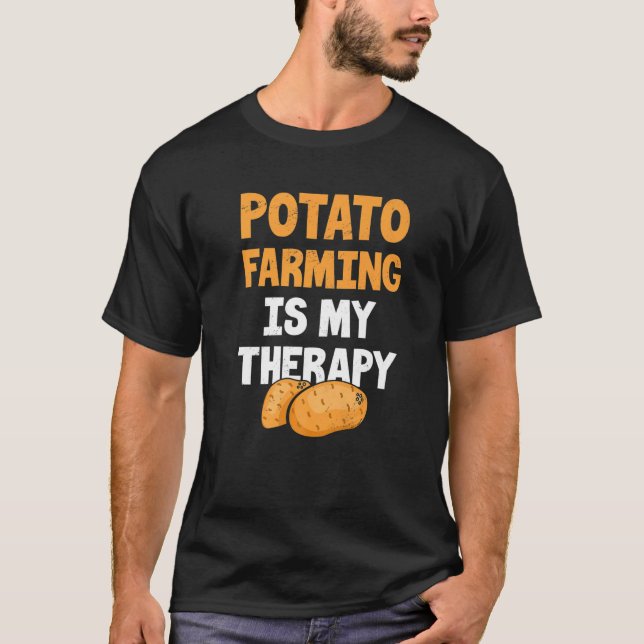 Camiseta Produção De Batata Fábrica Vegetal Fa (Frente)