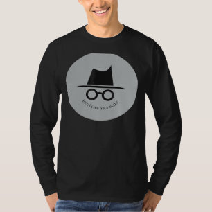 Camiseta Produto Conheço Seu Modo De Incognito Secreto