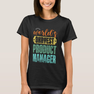 Camiseta Produto da profissão de gerente de produtos mais O