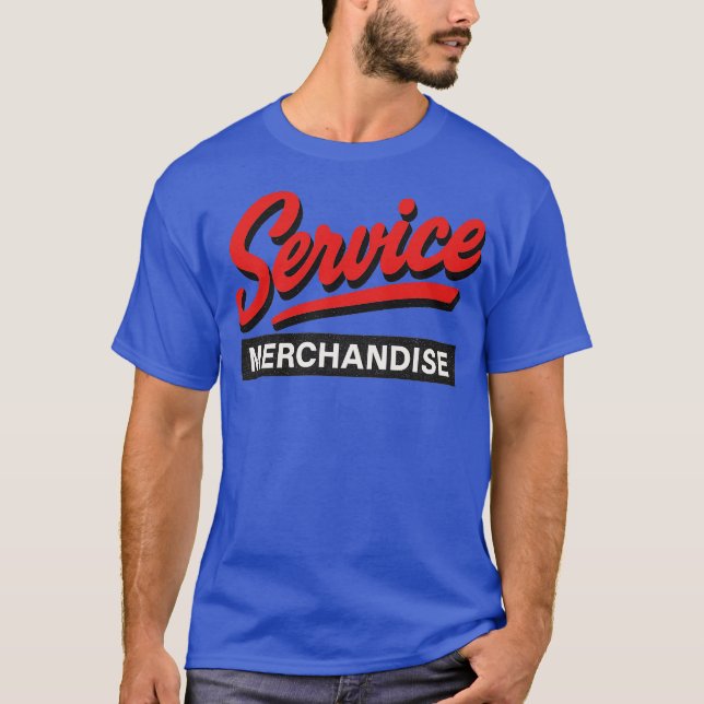 Camiseta Produto de Serviço Retroativo 80s (Frente)