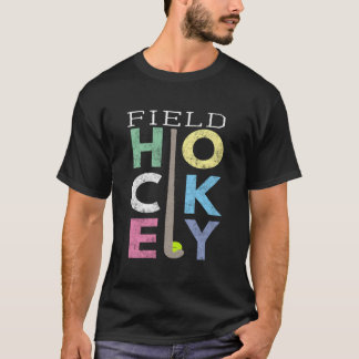 Camiseta Produto Divertido de Hóquei de Campo Love