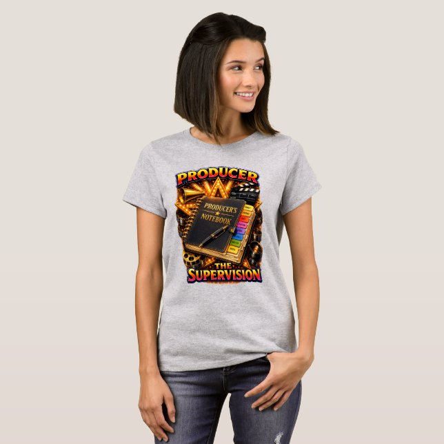 Camiseta Produtor - A Supervisão Feminino (Frente Completa)