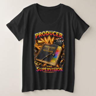 Camiseta Produtor - A Supervisão Feminino Escuro