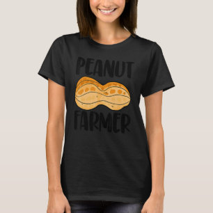 Camiseta Produtor de Amendoins Saboroso Revelação de Gênero