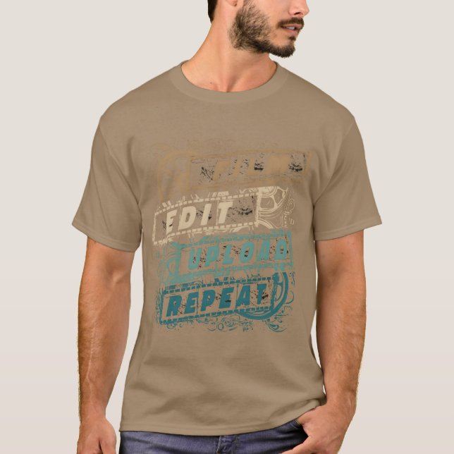 Camiseta Produtor de filmes Diretor de filmes Cinematógrafo (Frente)