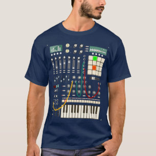Camiseta Produtor de música moderna e músico eletrônico