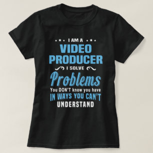 Camiseta Produtor de vídeo