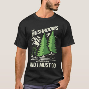 Camiseta Produtores De Cogumelos Que Os Cogumelos Estão Cha