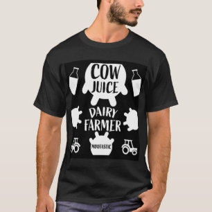 Camiseta Produtores De Leite De Pastagem