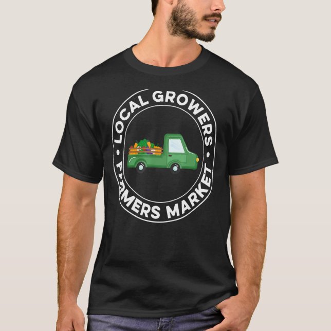 Camiseta Produtores Locais Agricultores Comerciais Fator Fa (Frente)
