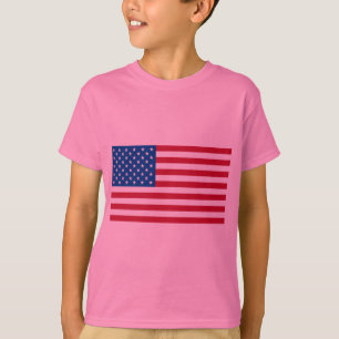Camiseta Produtos básicos da bandeira americana