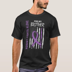 Camiseta Produtos de Bandeira de Conscientização do Lúpus d