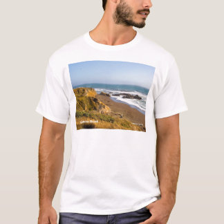 Camiseta Produtos de Cambria Califórnia da praia da pedra