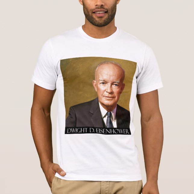 Camiseta Produtos de Dwight D. Eisenhower (Frente)