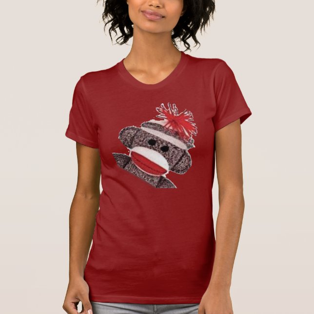 Camiseta Produtos de macacos-meias presentes (Frente)