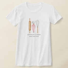 Camiseta Produtos De padaria De Pastelaria De Aquecedoras