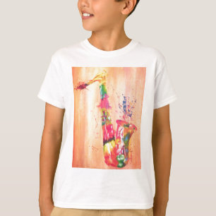 Camiseta Produtos do saxofone
