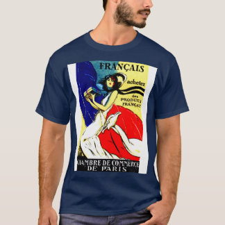 Camiseta Produtos franceses do Comprar 1920