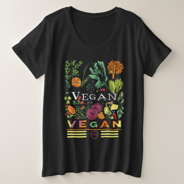 Camiseta Produtos hortícolas (Frente do Design)