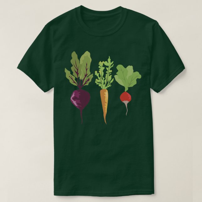 Camiseta Produtos hortícolas (Frente do Design)