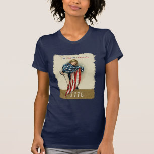 Camiseta Produtos patrióticos do vintage bonito