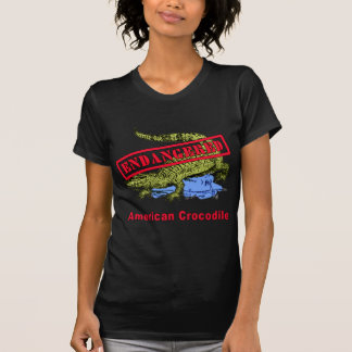 Camiseta Produtos pstos em perigo do crocodilo americano