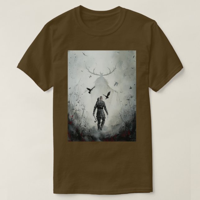 Camiseta produtos quentes virados (Frente do Design)