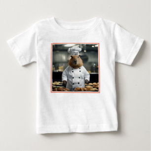 Camiseta Proeza de Pastelaria: O Capivara Culinário
