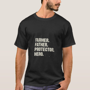 Camiseta Profe de Pai de Fazenda de Pai para a agricultura