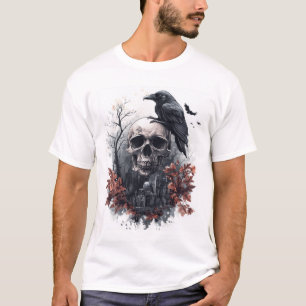 Camiseta Profecia da Caveira e do Corvo