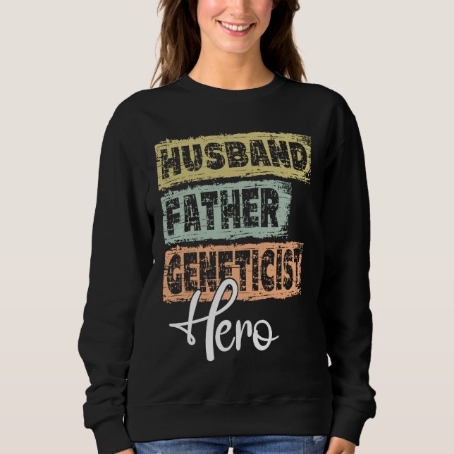 Camiseta Profession dad hero father Geneticist  1 (Frente)