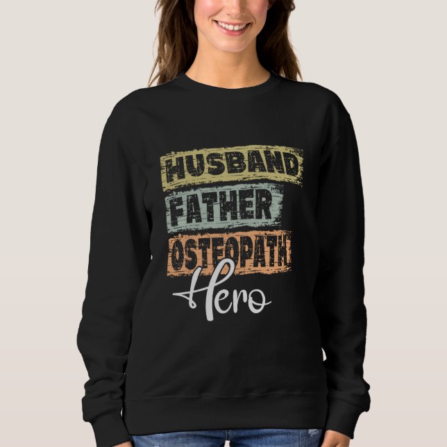 Camiseta Profession dad hero father Osteopath (Frente)