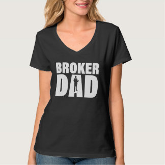 Camiseta Profession Job For Men Broker Dad